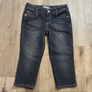 Karma Blue denim capri size 9